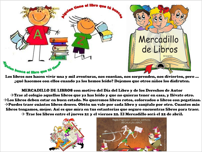 Mercadillos de libros